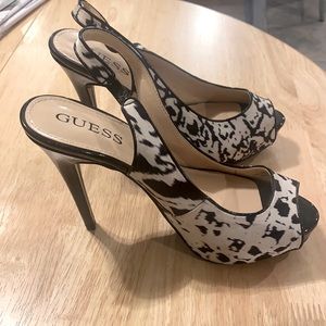 Guess High Heels, 5” heels, Size 7.5